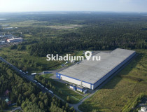 Вид здания. Мезонин Логистический парк Лобня Московская обл, Дмитровский городской округ, поселок совхоза Останкино Дорожная ул, 60, 35 276 м2 фото 7