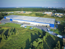 Вид здания. Мезонин Логистический парк Лобня Московская обл, Дмитровский городской округ, поселок совхоза Останкино Дорожная ул, 60, 35 276 м2 фото 2